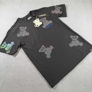 Civilized Clothing Dead Bear Black Short Sleeve T Shirt Men's‎ Medium New